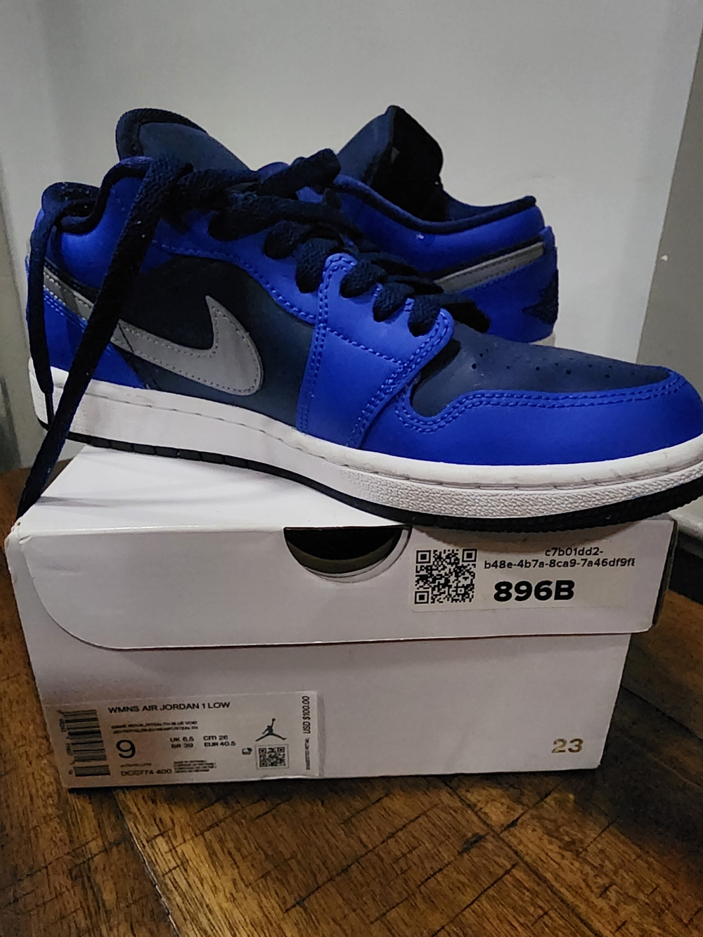 Jordan Air Jordan 1 Low Game Royal Low Top  Colorblock Leather